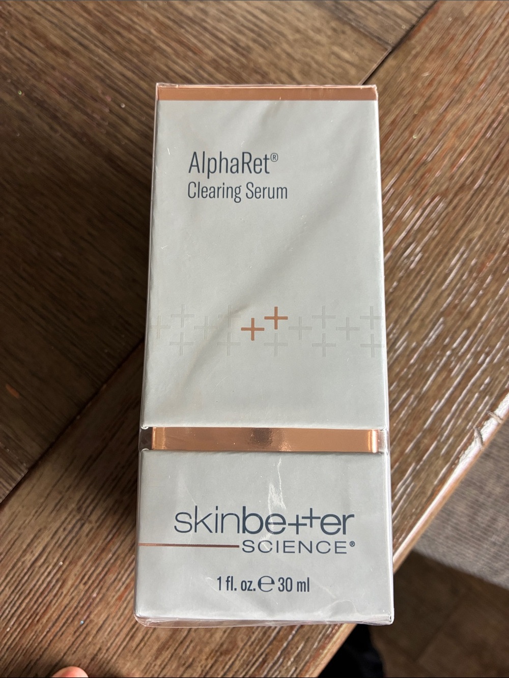 Skinbetter Science AlphaRet Clearing Serum — White with Rose Gold Accents